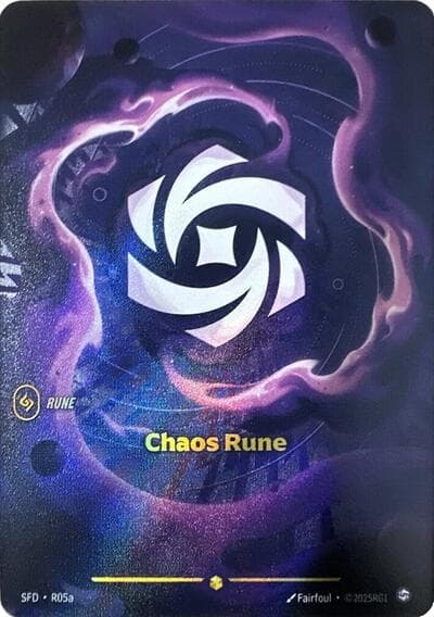 Chaos Rune card
