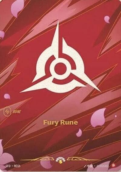 Fury Rune card