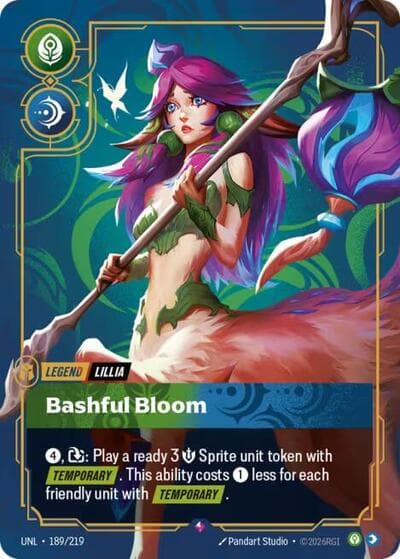 Lillia, Bashful Bloom card