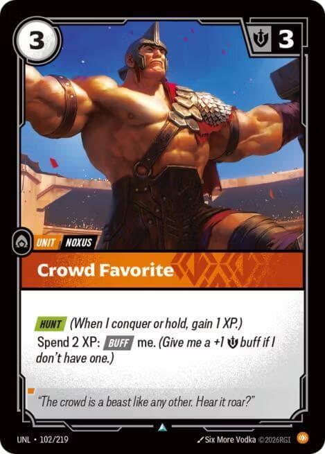 Crowd Favorite — Unleashed (#102)