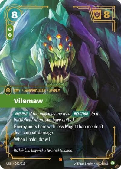 Vilemaw card