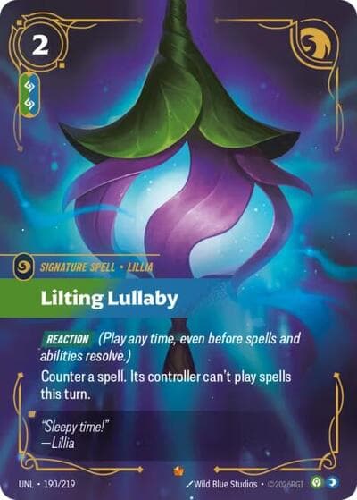 Lilting Lullaby card
