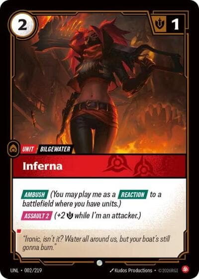 Inferna card