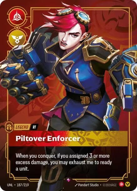 Vi, Piltover Enforcer — Unleashed (#187)