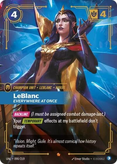 LeBlanc, Everywhere At Once card