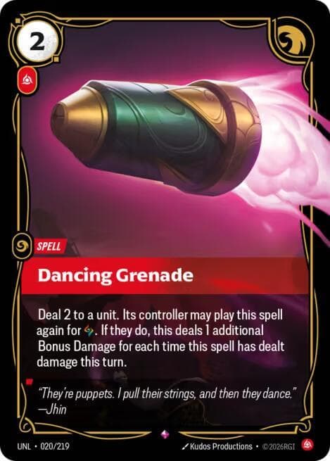 Dancing Grenade — Unleashed (#020)
