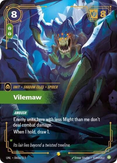 Vilemaw card