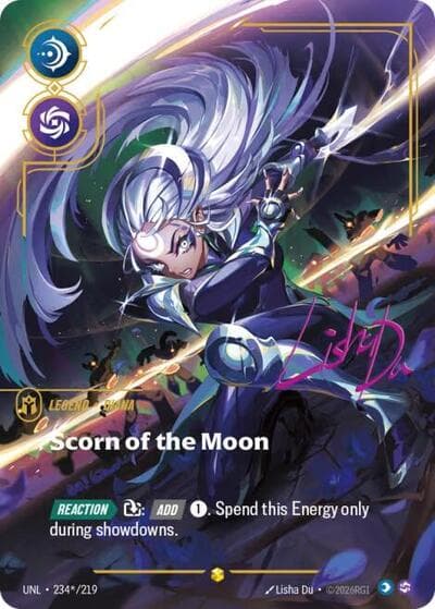 Diana, Scorn of the Moon card