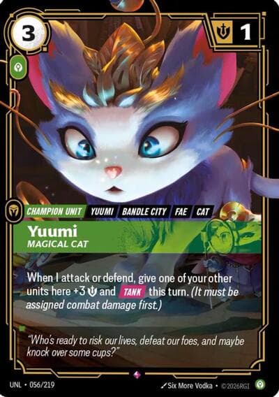 Yuumi, Magical Cat card