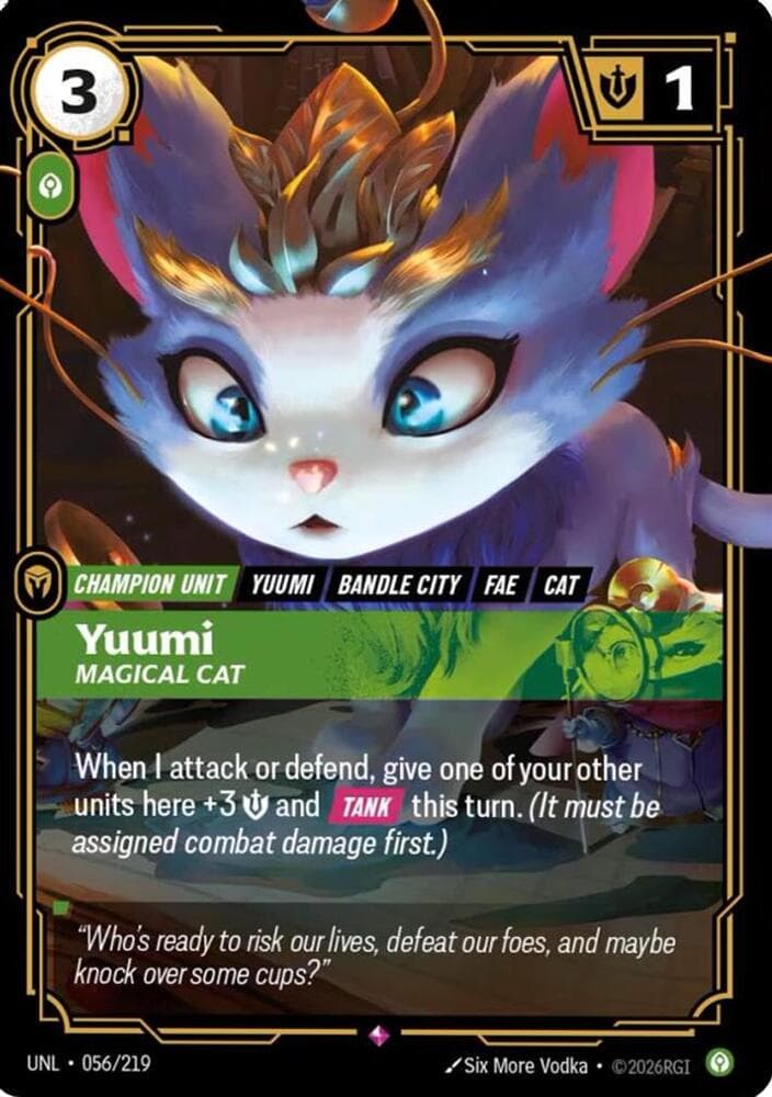Yuumi, Magical Cat — Unleashed (#056)