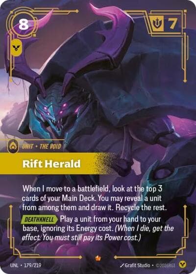 Rift Herald card