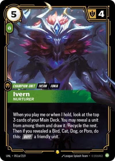 Ivern, Nurturer card