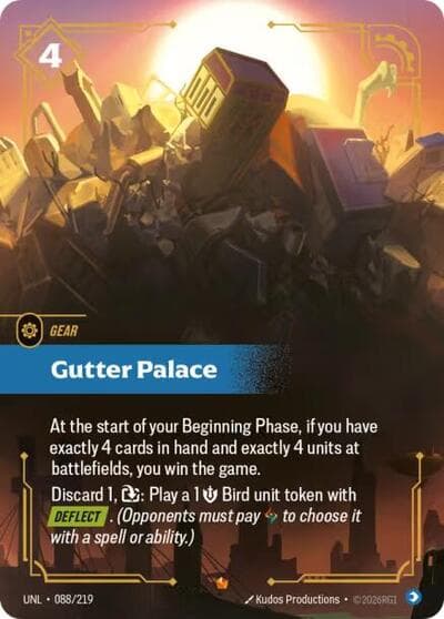 Gutter Palace card