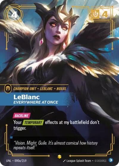 LeBlanc, Everywhere At Once card