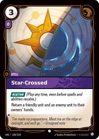 Star-Crossed card