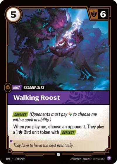Walking Roost card