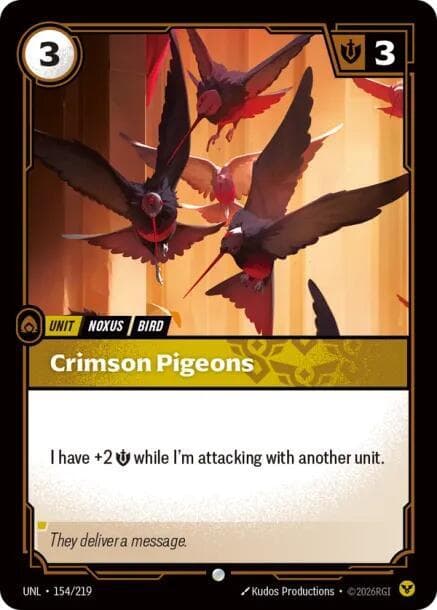 Crimson Pigeons — Unleashed (#154)