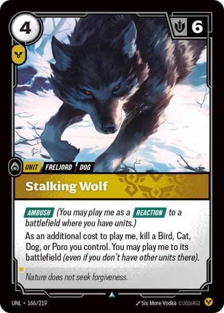 Stalking Wolf — Unleashed (#166)