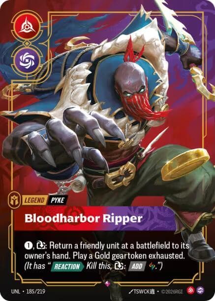 Pyke, Bloodharbor Ripper — Unleashed (#185)