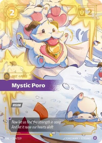 Mystic Poro (Overnumbered) card