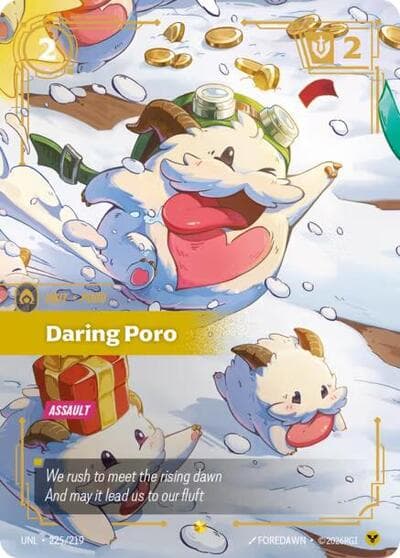 Daring Poro (Overnumbered) card