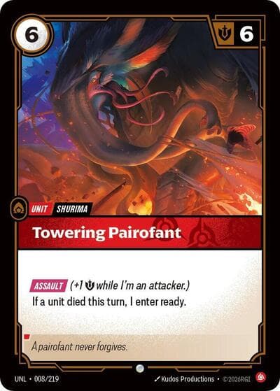 Towering Pairofant card