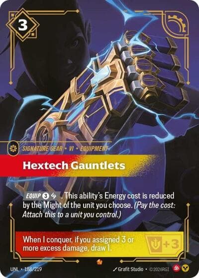 Hextech Gauntlets card