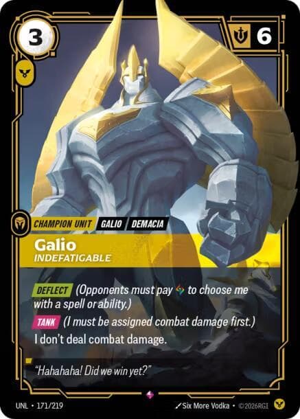 Galio, Indefatigable — Unleashed (#171)