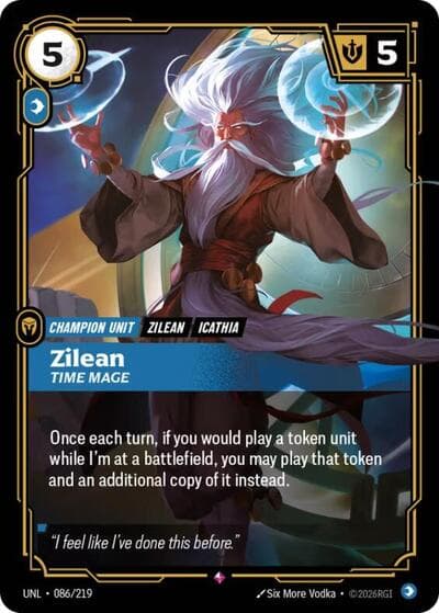 Zilean, Time Mage card