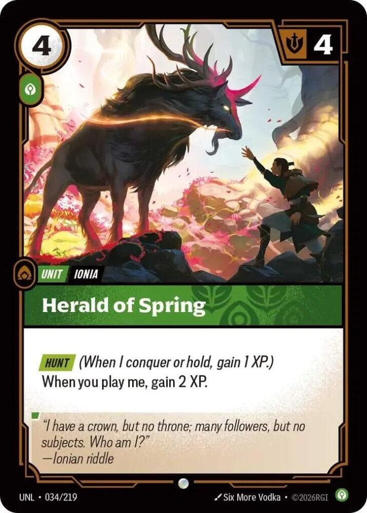 Herald of Spring — Unleashed (#034)