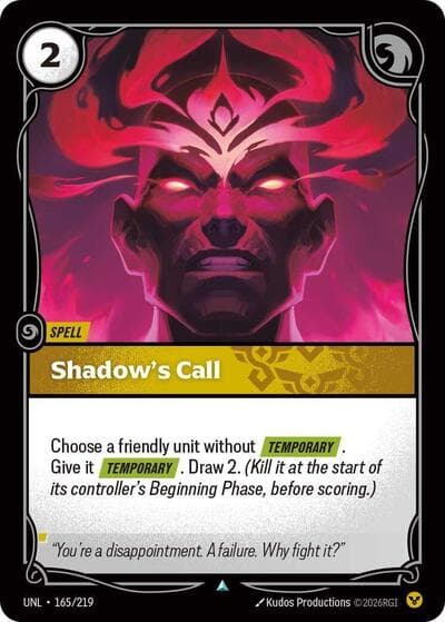 Shadow's Call card
