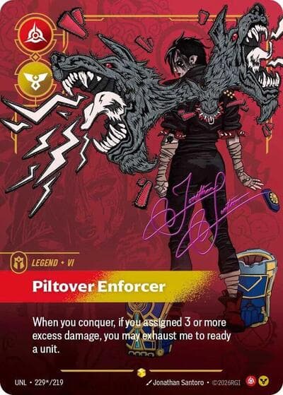Vi, Piltover Enforcer card
