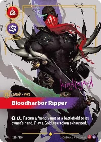 Pyke, Bloodharbor Ripper card