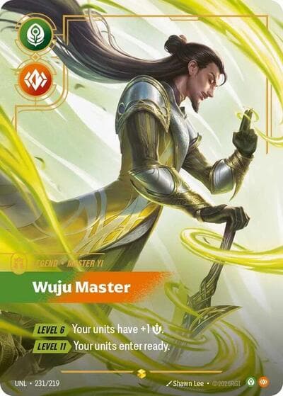 Master Yi, Wuju Master card