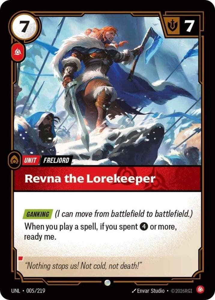 Revna the Lorekeeper — Unleashed (#005)