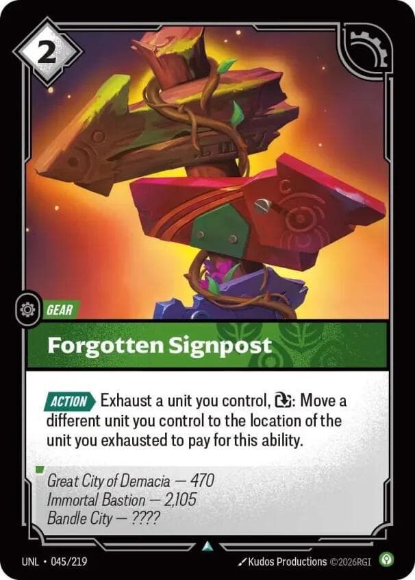 Forgotten Signpost — Unleashed (#045)
