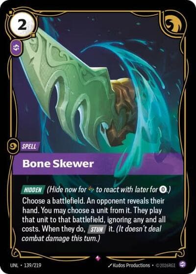 Bone Skewer card