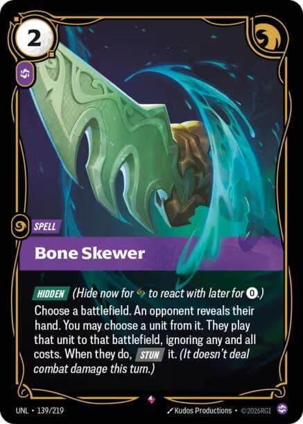 Bone Skewer — Unleashed (#139)