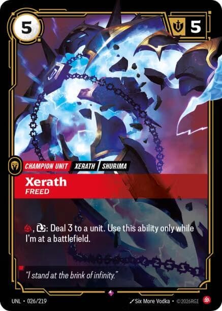 Xerath, Freed — Unleashed (#026)