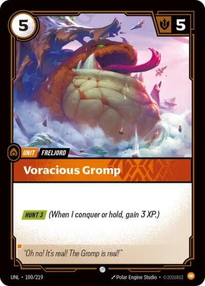 Voracious Gromp card
