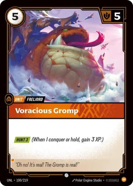 Voracious Gromp — Unleashed (#100)