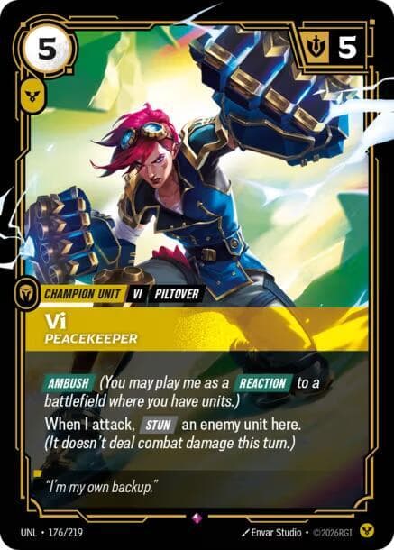 Vi, Peacekeeper — Unleashed (#176)