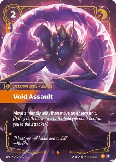 Void Assault card
