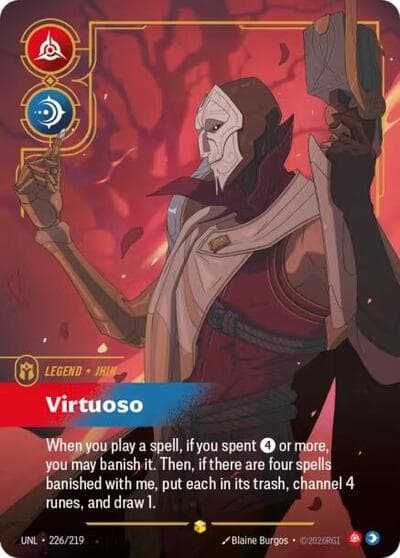 Jhin, Virtuoso card