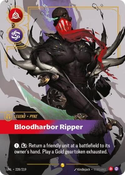 Pyke, Bloodharbor Ripper card