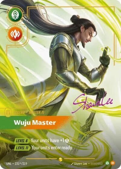 Master Yi, Wuju Master card