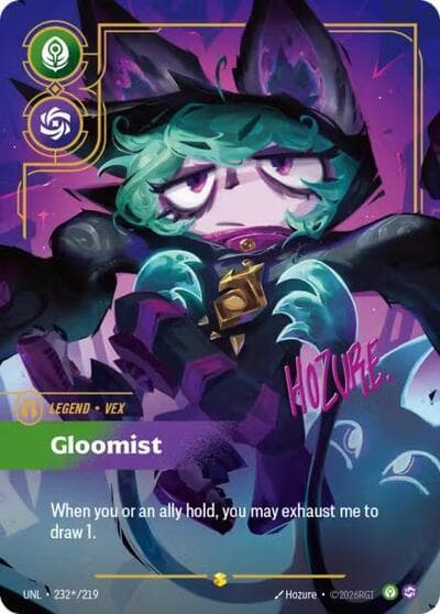 Vex, Gloomist card