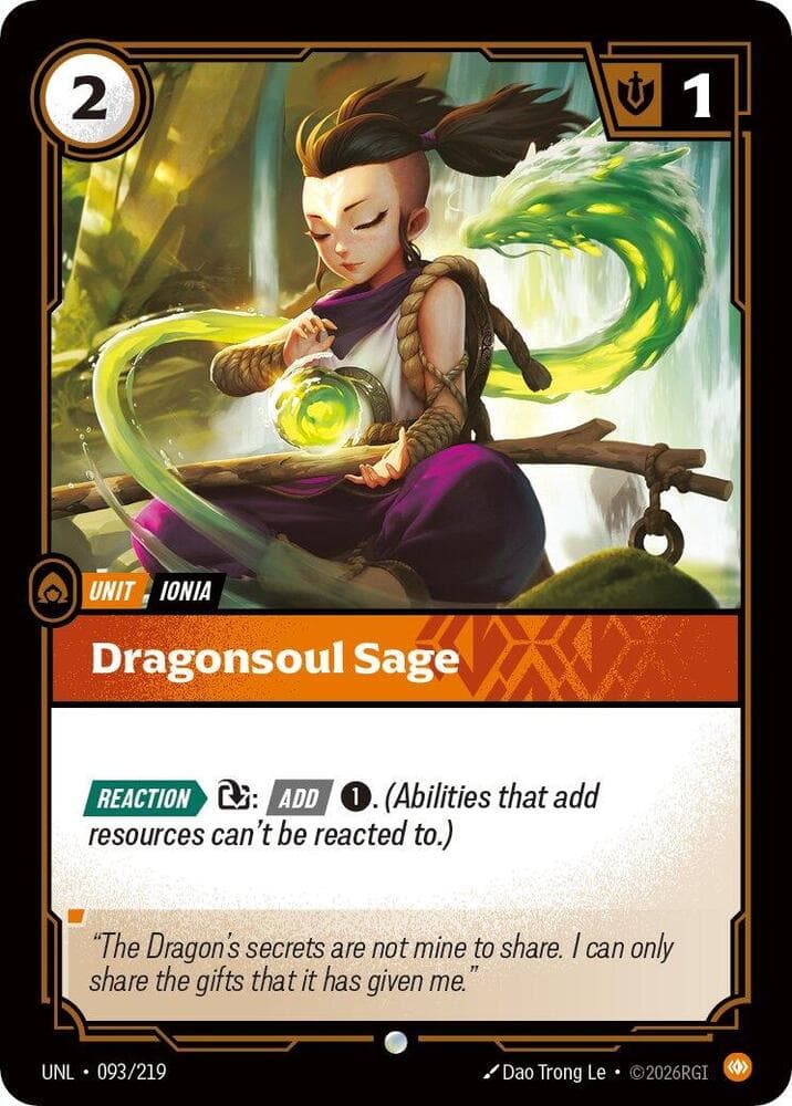 Dragonsoul Sage — Unleashed (#093)