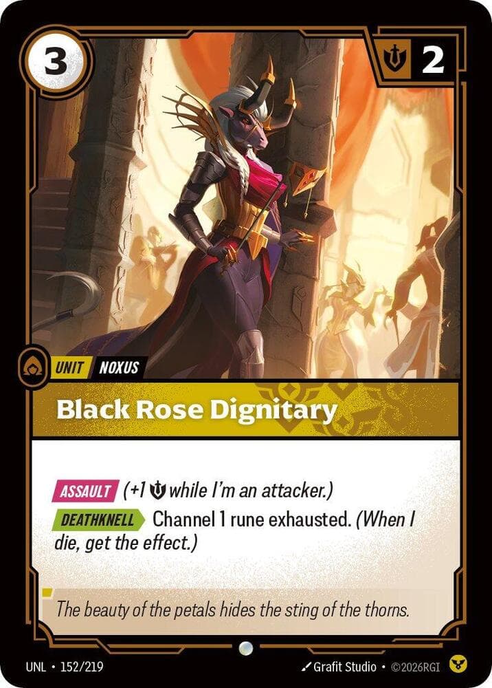 Black Rose Dignitary — Unleashed (#152)