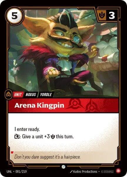 Arena Kingpin — Unleashed (#001)